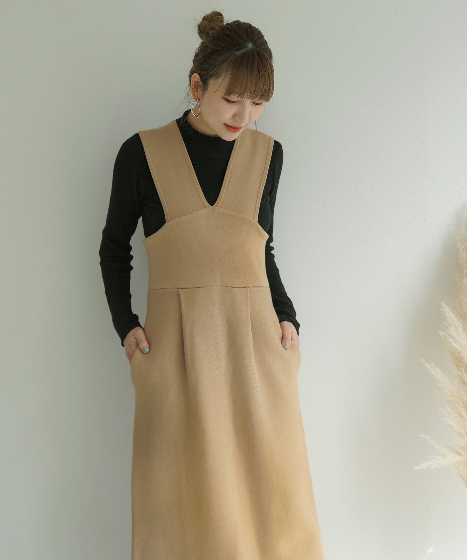 ニット ジャンスカ