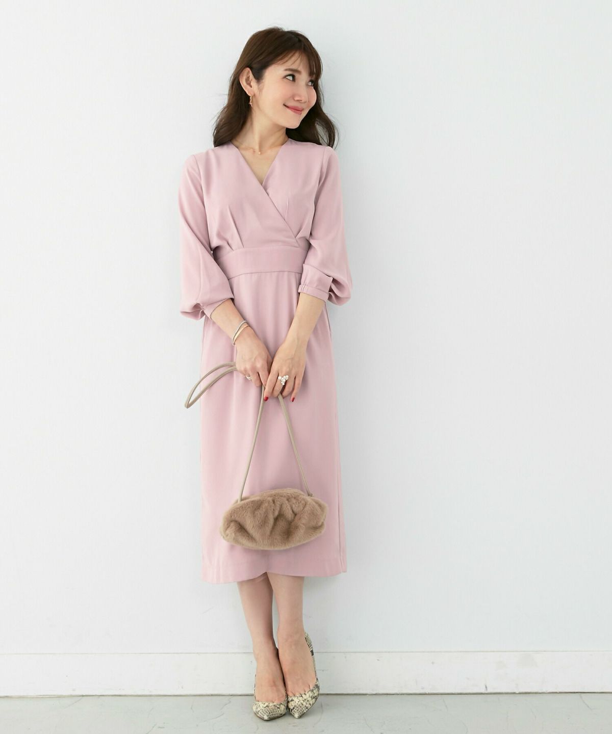 ワンピース カシュクール タイト Liala×PG