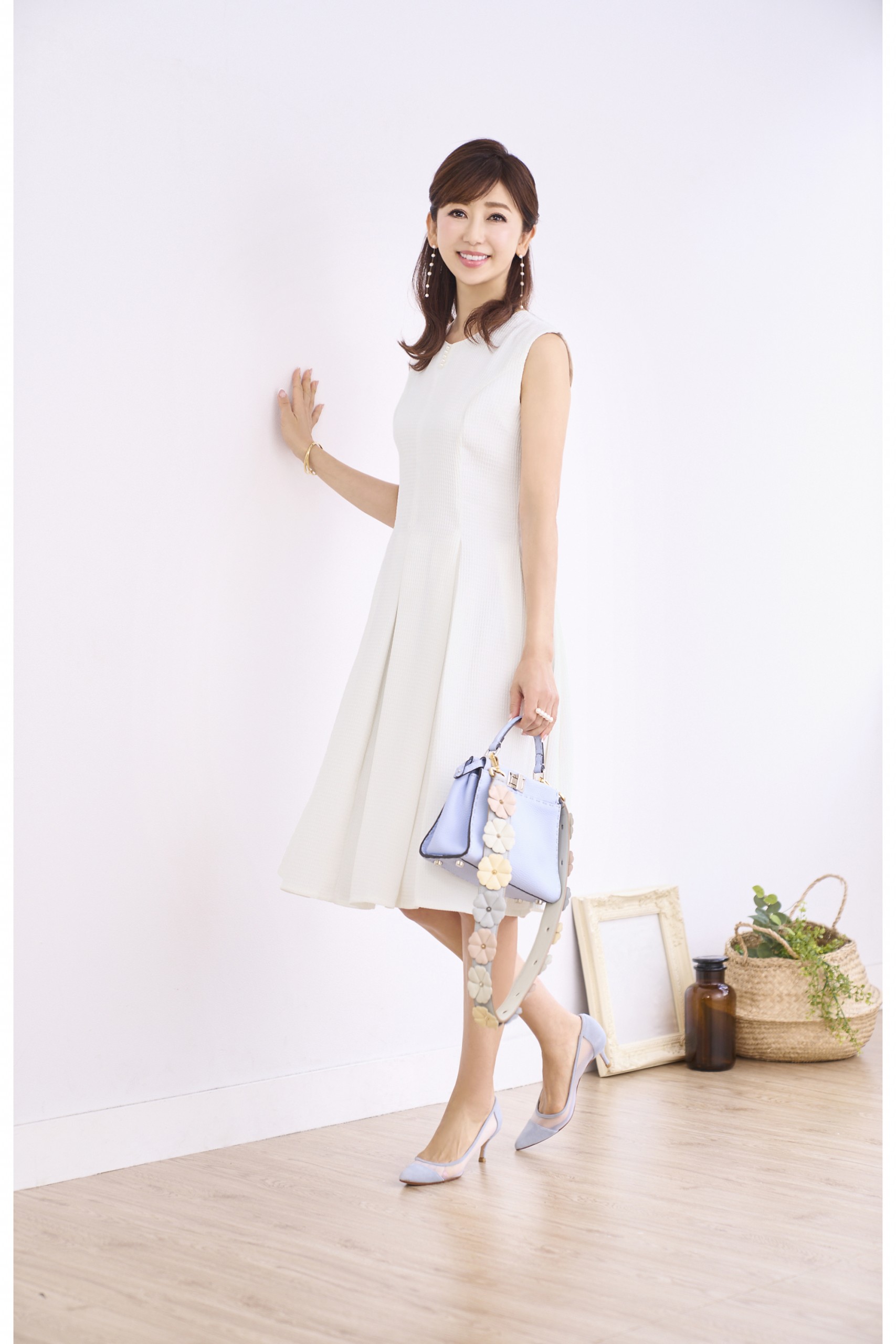 ボックスタック ワッフル ワンピース Prima Scherrer