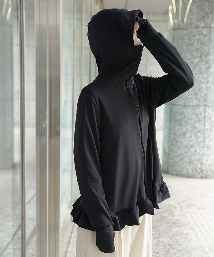 ポケッタブル UVカット パーカー HUIT