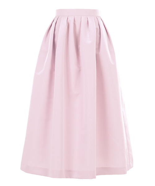 グログラン タック スカート ロング丈 Liala×PG 