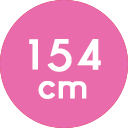 154cm