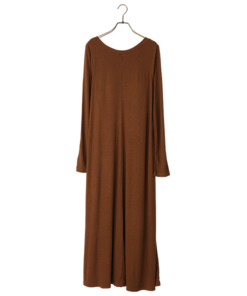 カップ付き フレアロングワンピース TINA:JOJUN