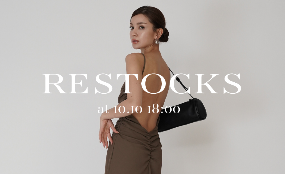 kinothekei バックオープンサイドギャザーワンピース ネイビー