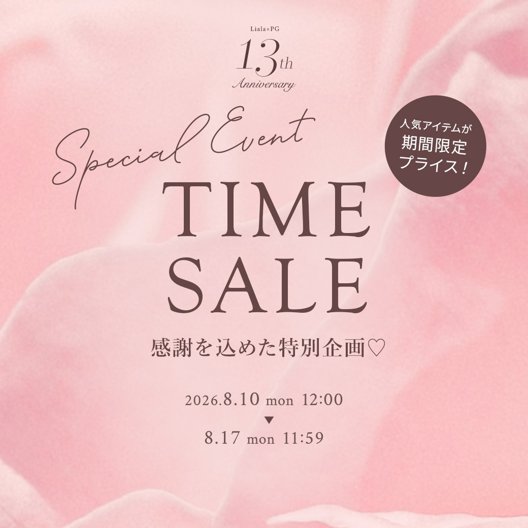 TIMESALE0810　Liala×PG