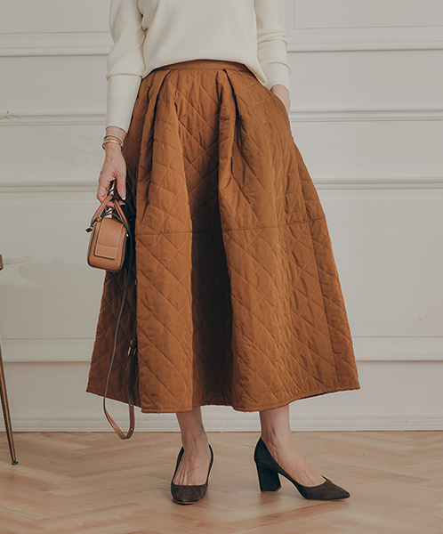 キルティング コクーン スカート Liala×PG