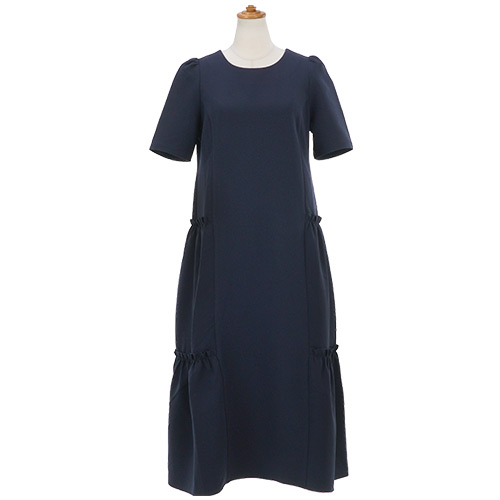 ティアード 半袖 ワンピース