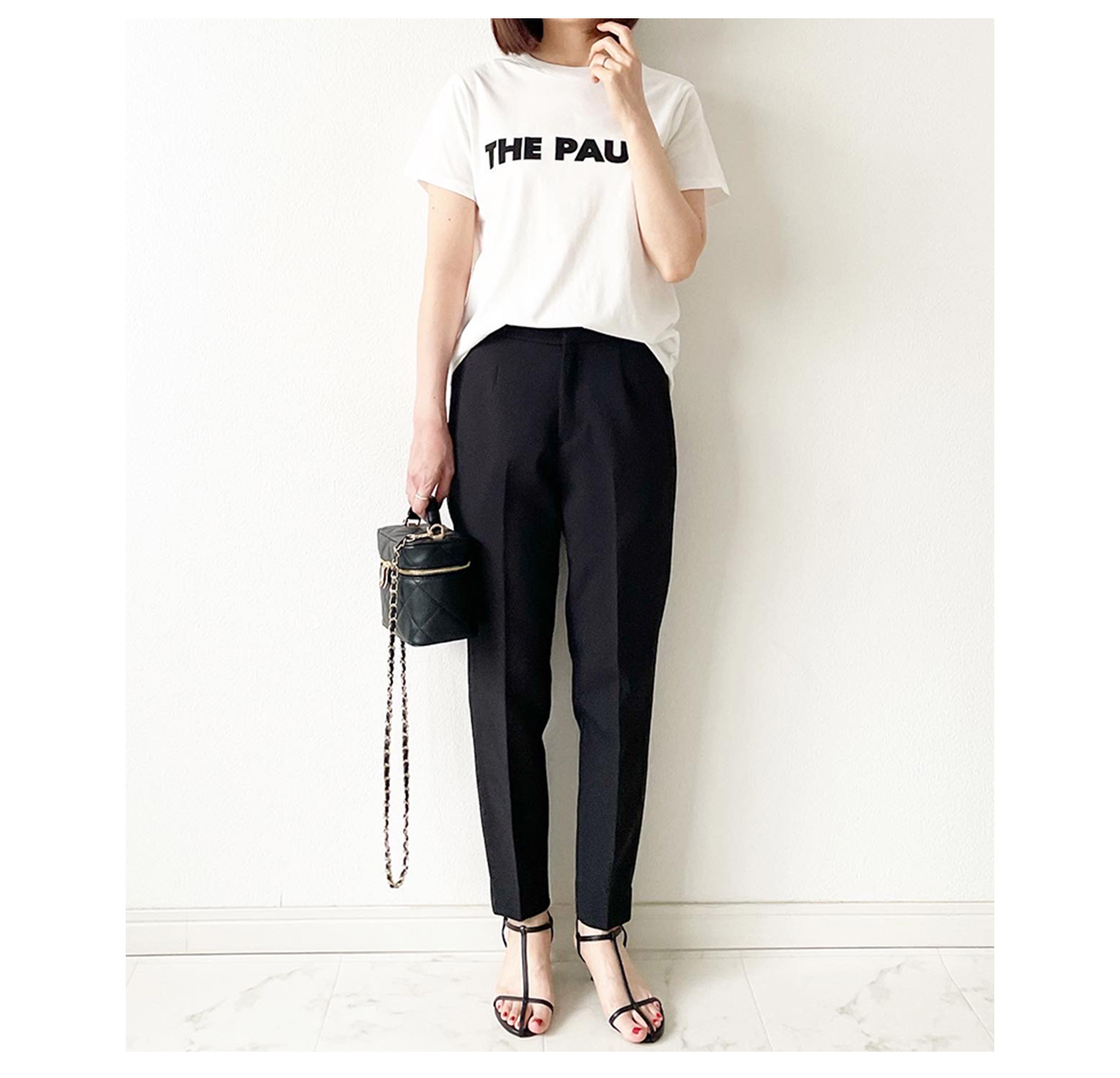 スッキリ センタープレス パンツ Liala×PG