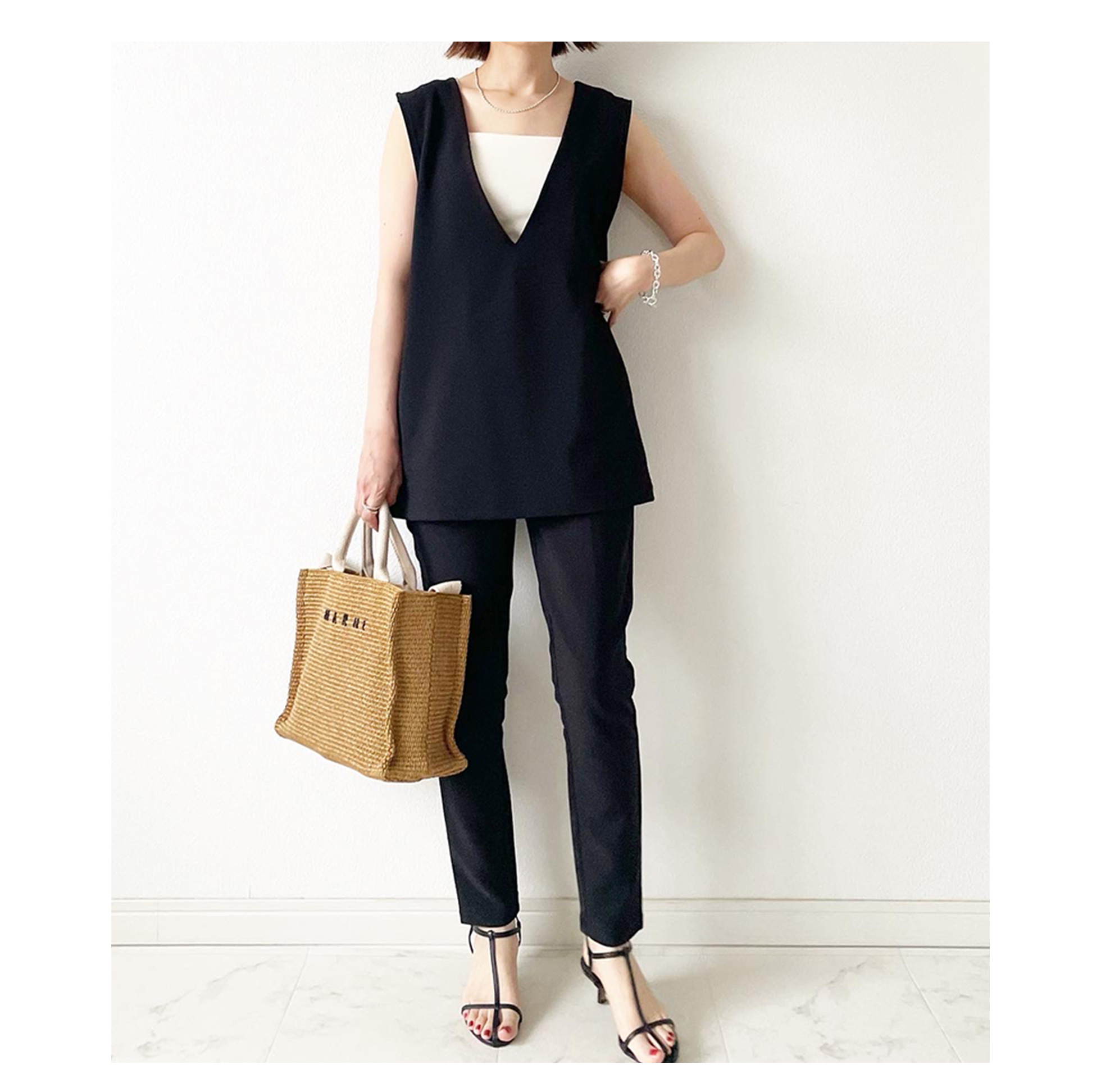 スキニー レギンス パンツ Liala×PG