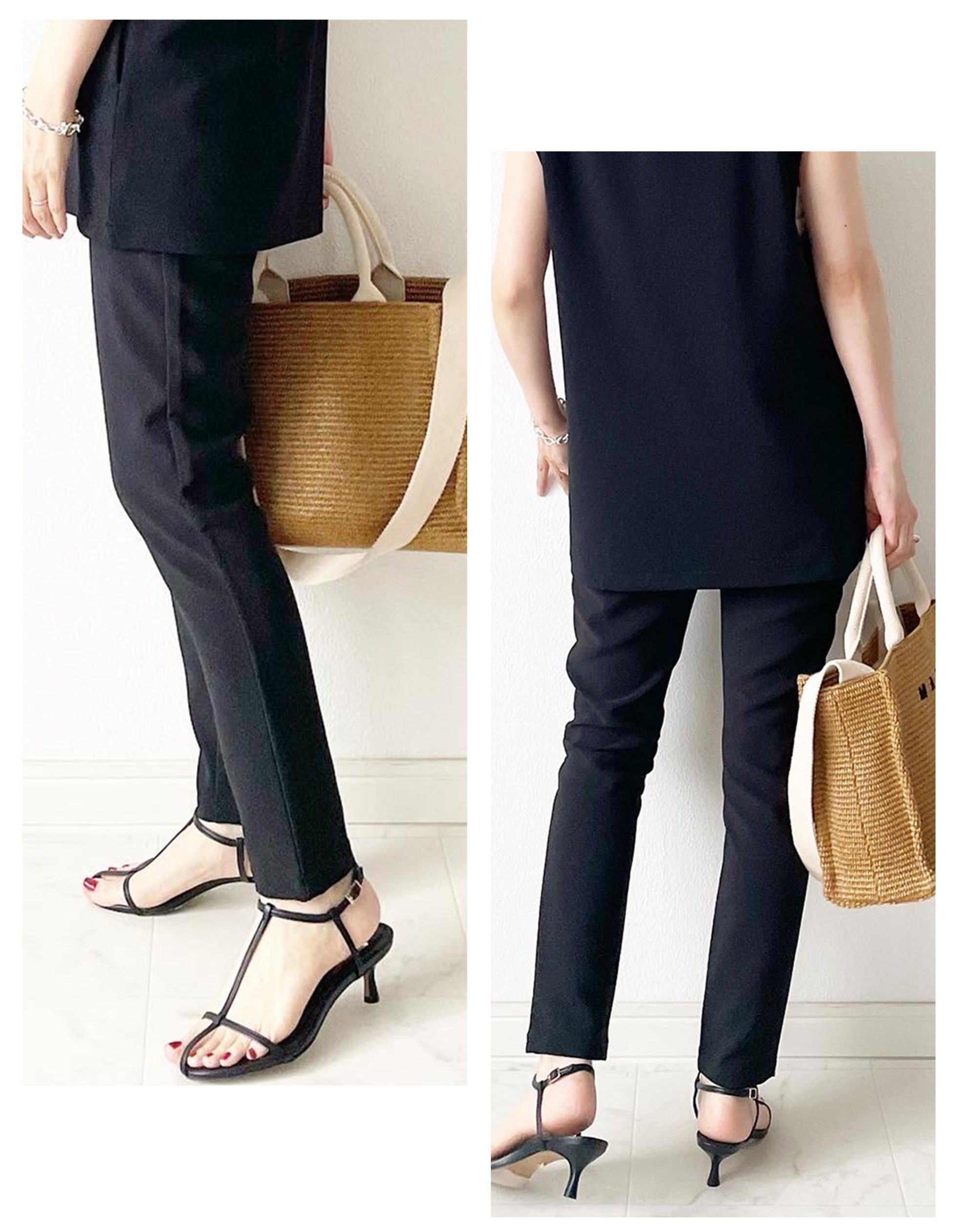 スキニー レギンス パンツ Liala×PG