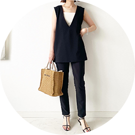 スキニー レギンス パンツ Liala×PG