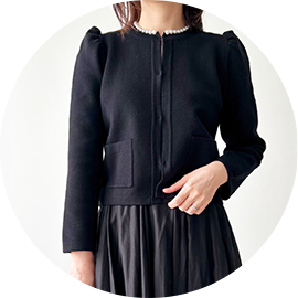 キャンバス地 ドット 刺しゅう バッグ Liala×PG