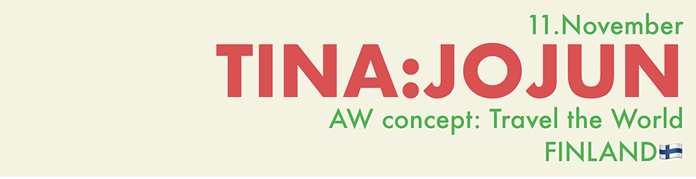 TINA:JOJUN LOOK BOOK