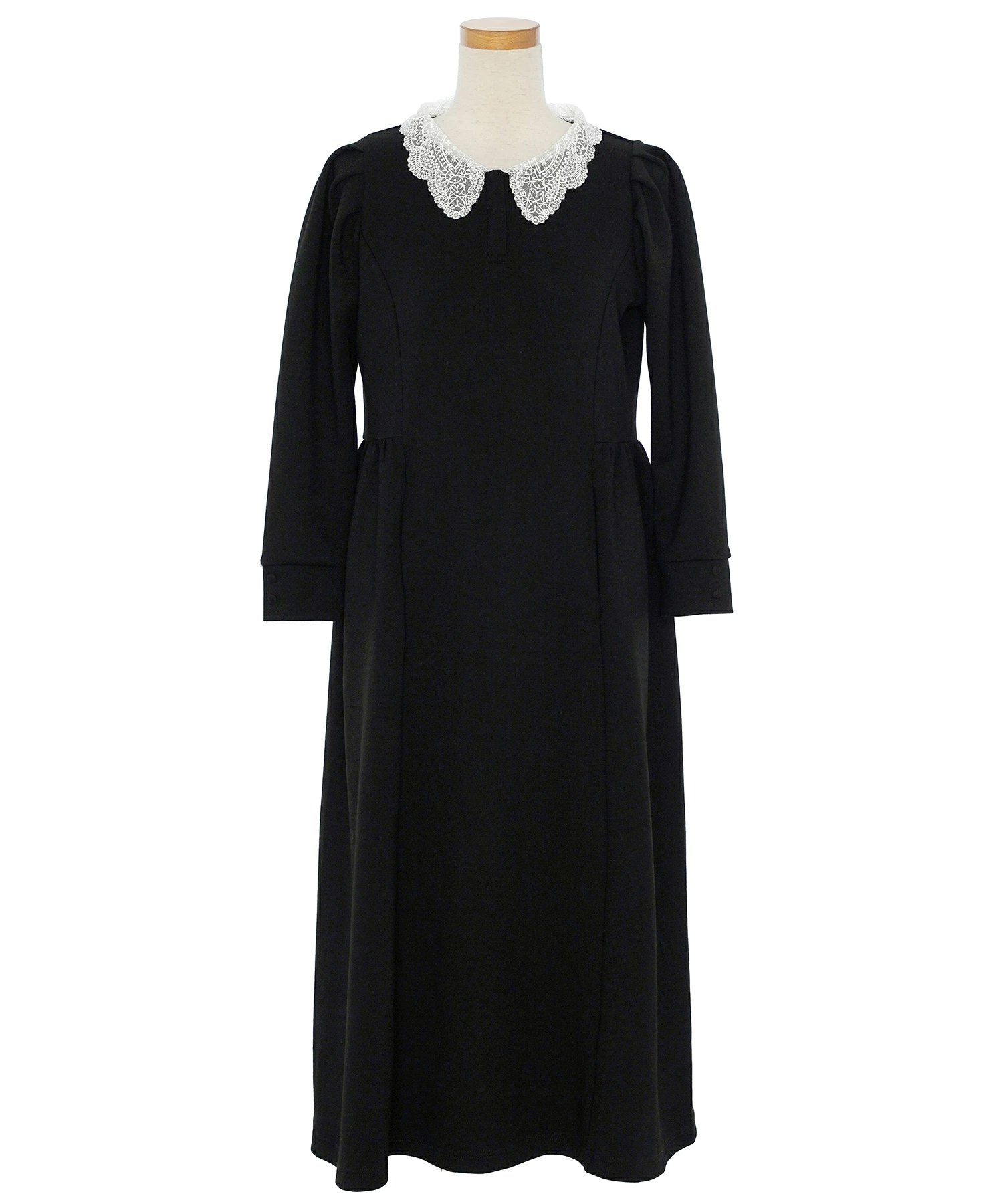 レース襟 リラックス ワンピース le reve vaniller