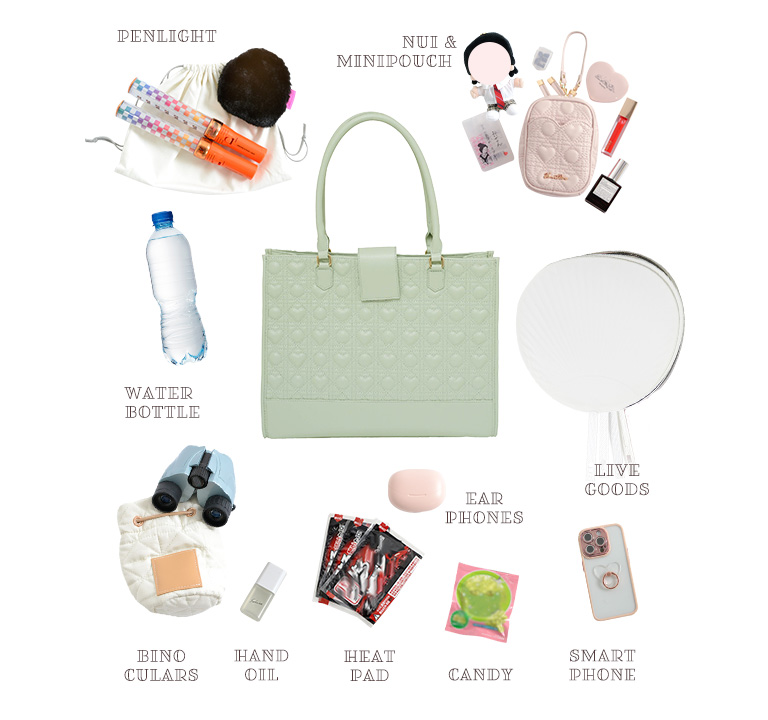 3次元アイドル推し カバンの中身