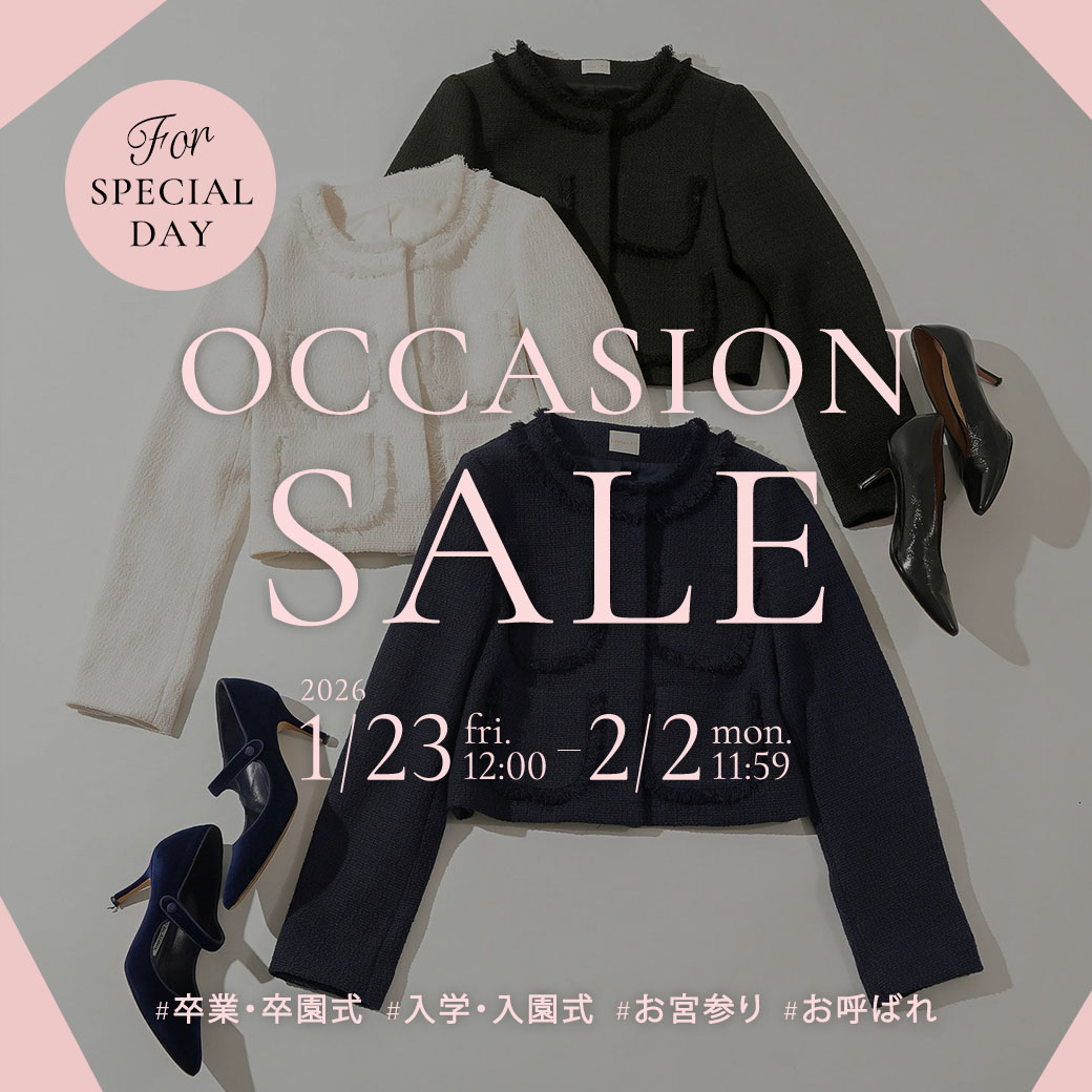 オケージョンSALE　Liala×PG