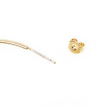  ポイント パール フープ ピアス