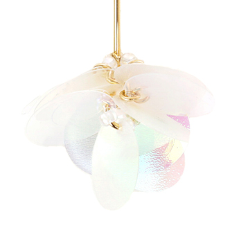 スパンコール ピアス イヤリング