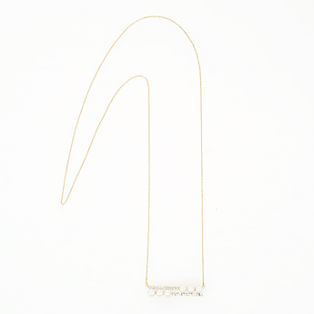 ダブルライン ネックレス