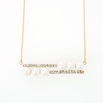 ダブルライン ネックレス