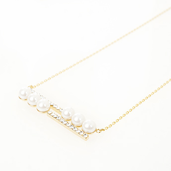 ダブルライン ネックレス