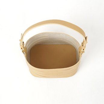 フェイクレザー ＆ エコファー ポーチ 3Way ショルダーバッグ