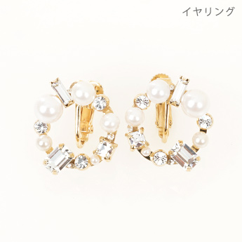 リュクス サークル ピアス イヤリング