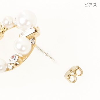 リュクス サークル ピアス イヤリング
