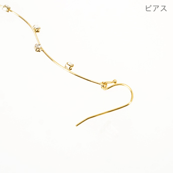 リュクス サークル ピアス イヤリング