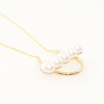 ダブルライン ネックレス