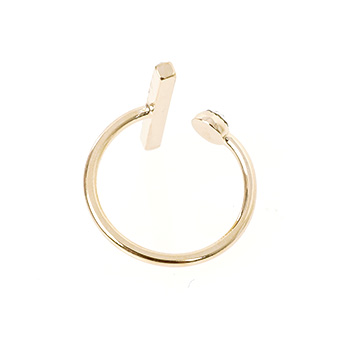 3 クリスタル T リング