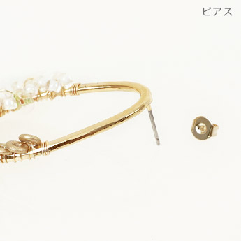 キャンディ ドロップ ピアス イヤリング