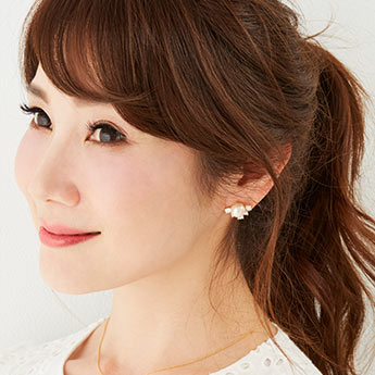 ミルキー パール ピアス イヤリング