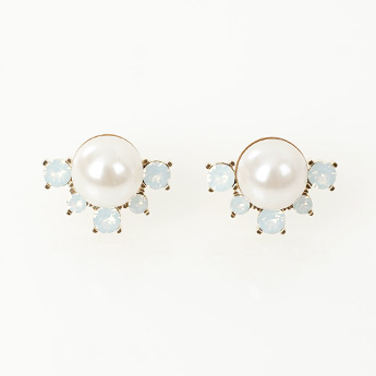 ミルキー パール ピアス イヤリング