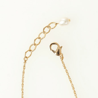 ライン パール チェーン ブレスレット