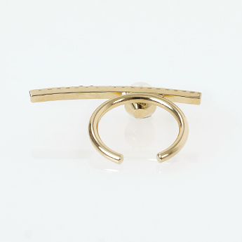 ライン クリスタル リング