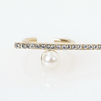 ライン クリスタル リング