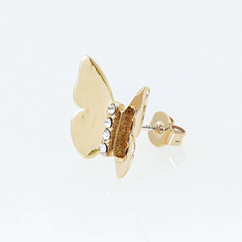 バタフライ ピアス イヤリング