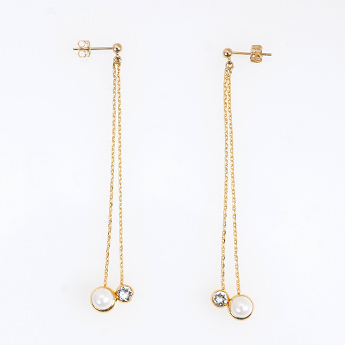 スイング チェーン ピアス イヤリング