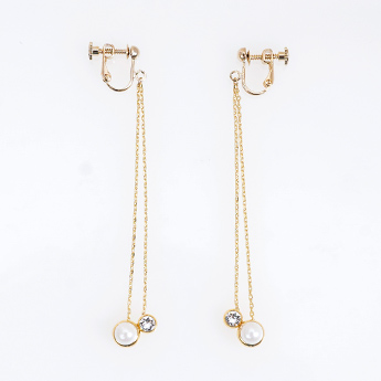 スイング チェーン ピアス イヤリング