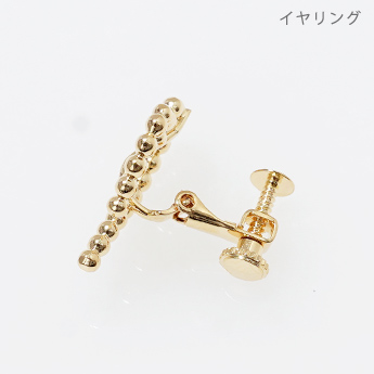 ハート スタッズ ピアス イヤリング