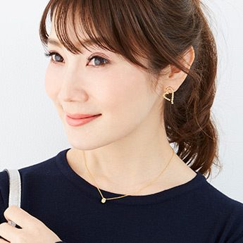 ハート スタッズ ピアス イヤリング