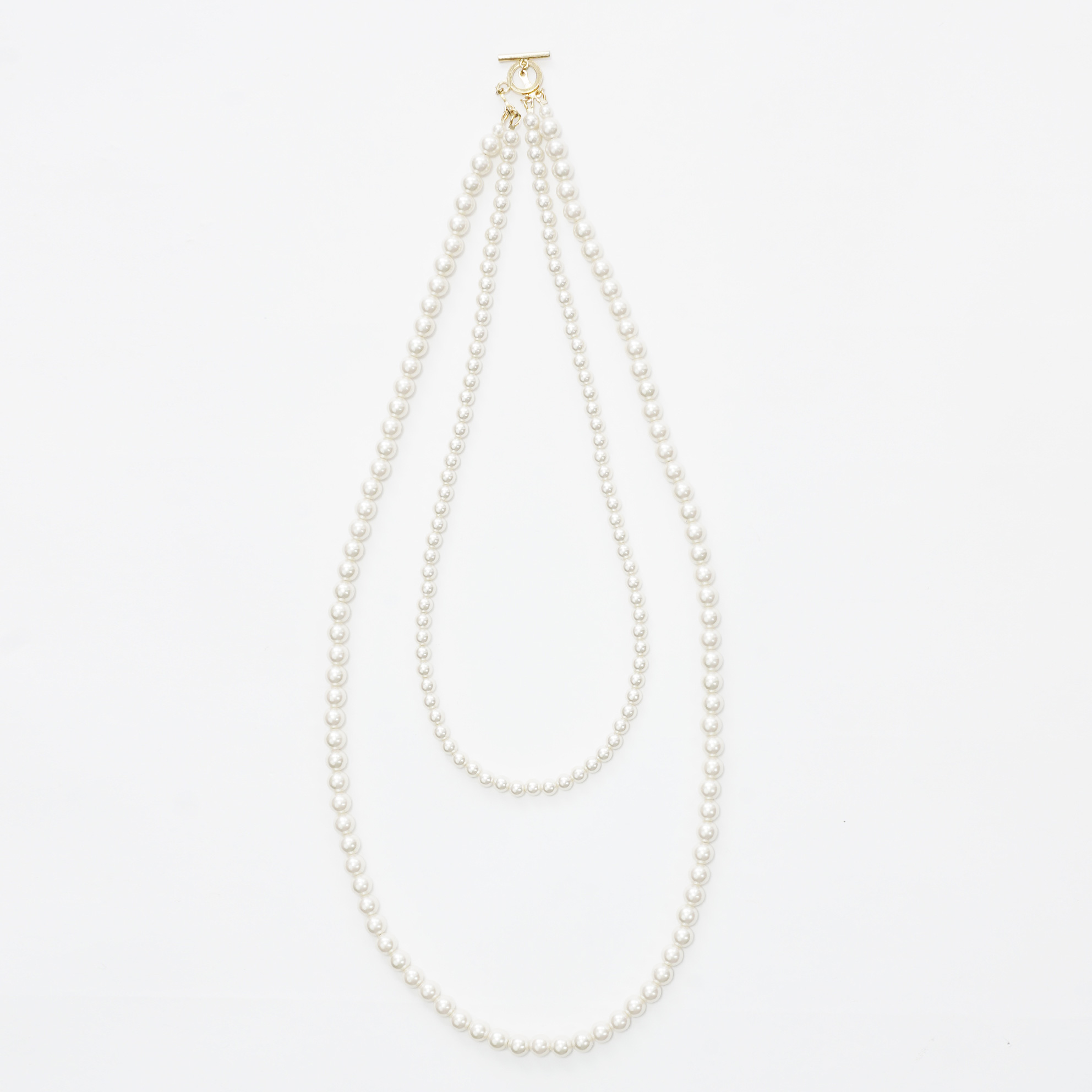 タヌキのしま模　パールネックレス IRIS47｜begum pearl necklace ネックレス ロング パール