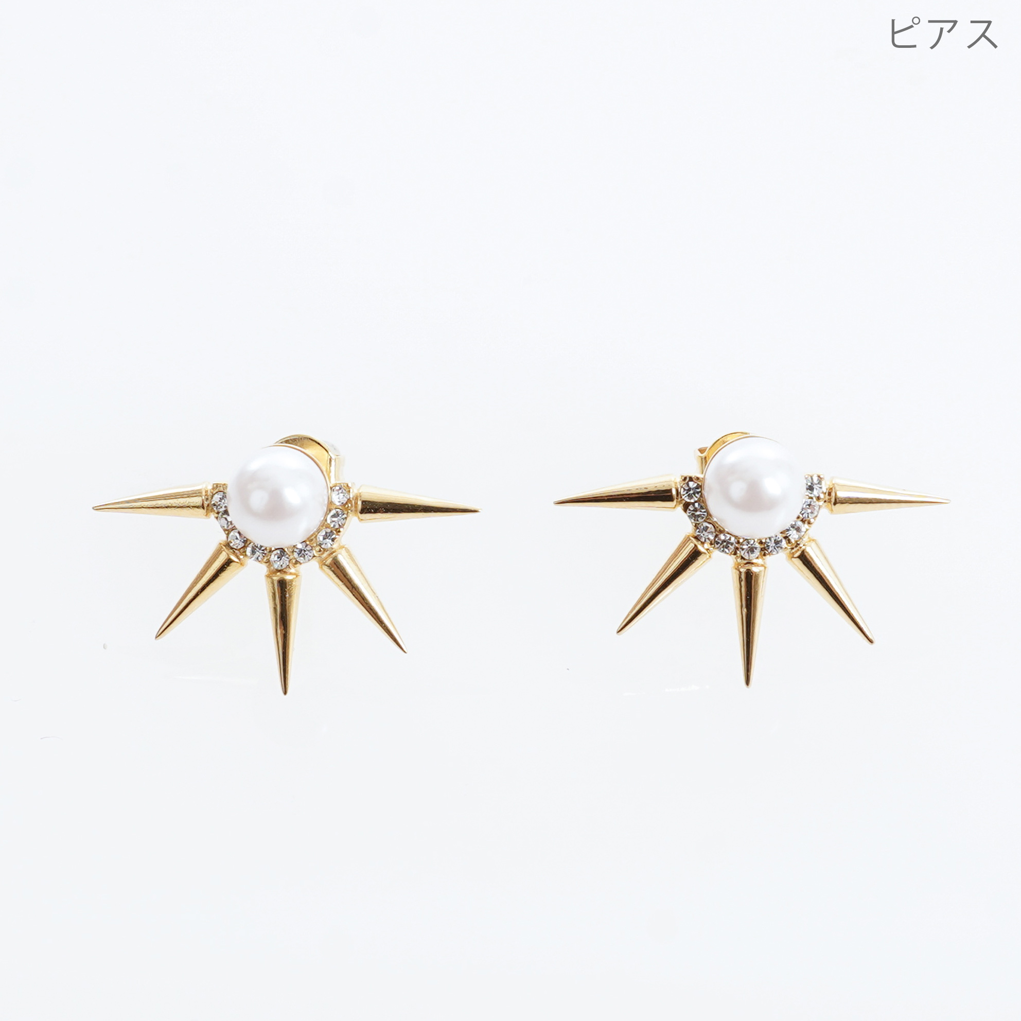 パール スターフィッシュ ピアス イヤリング Pearl Starfish Pierce Earring Liala 全2種