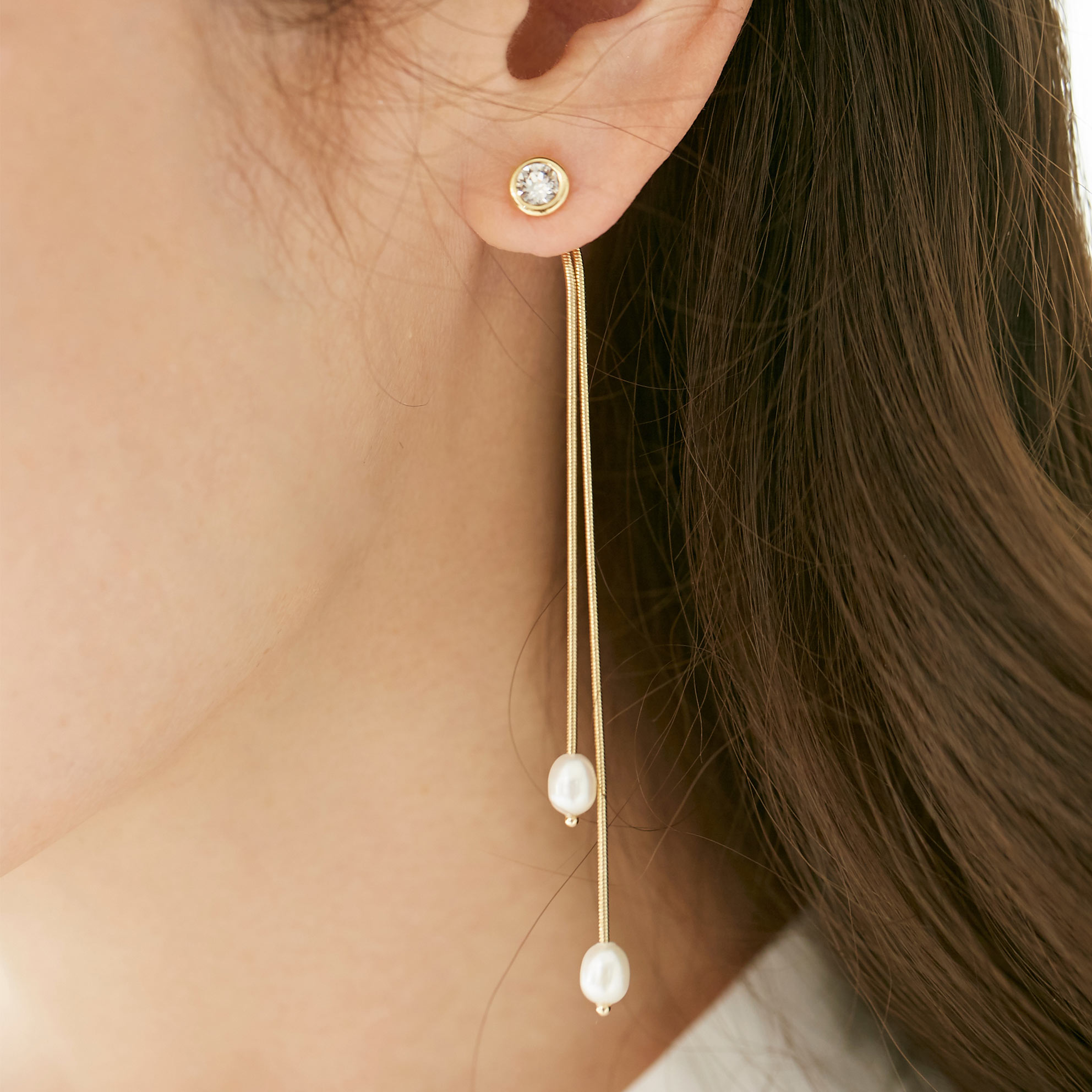 スイング ドロップ ピアス