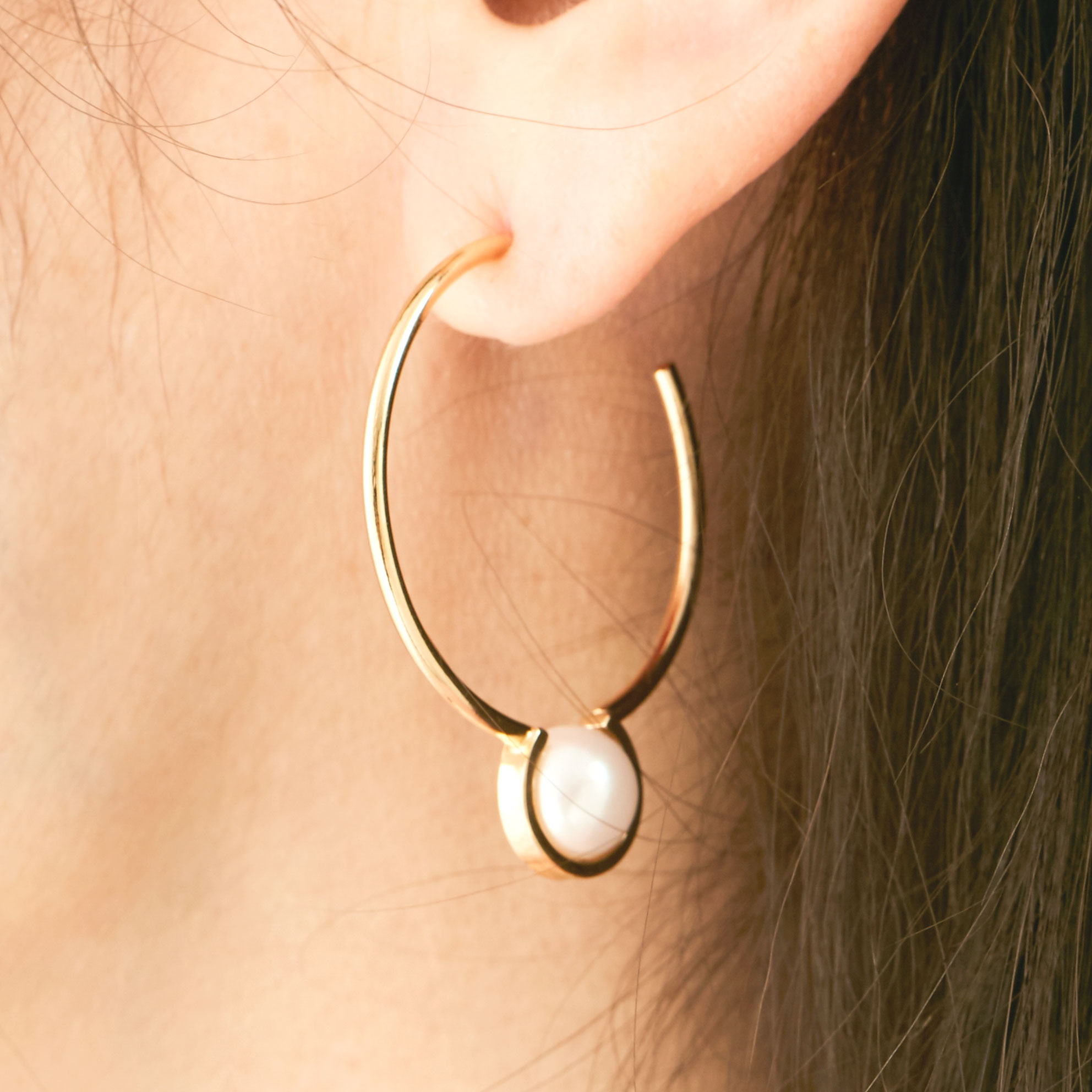 キャンディ パール ピアス