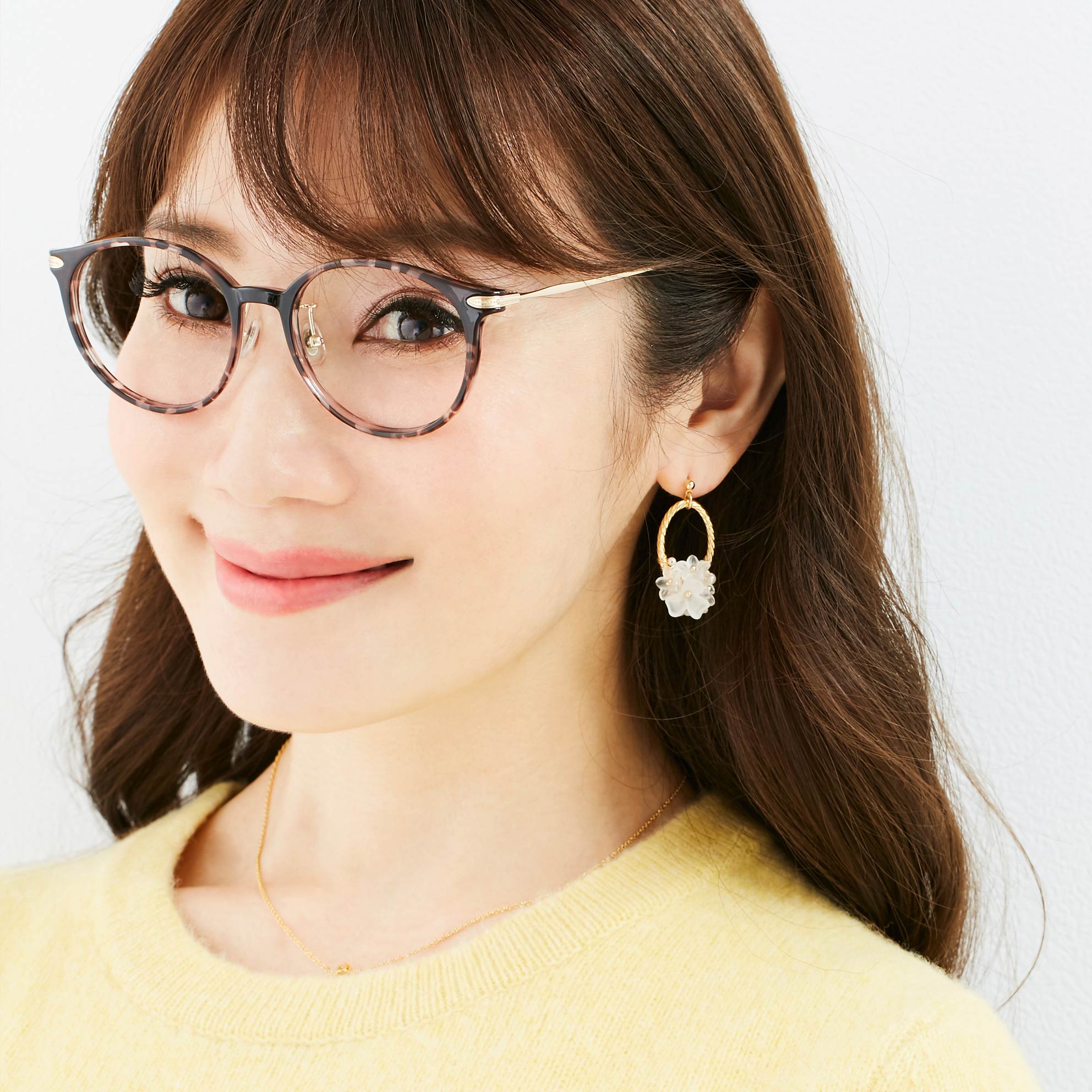 ブーケ ピアス イヤリング