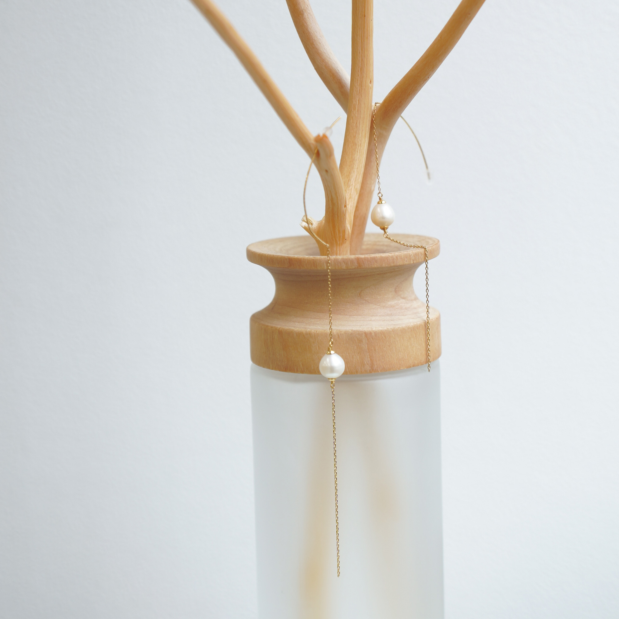 淡水パール アメリカン ピアス