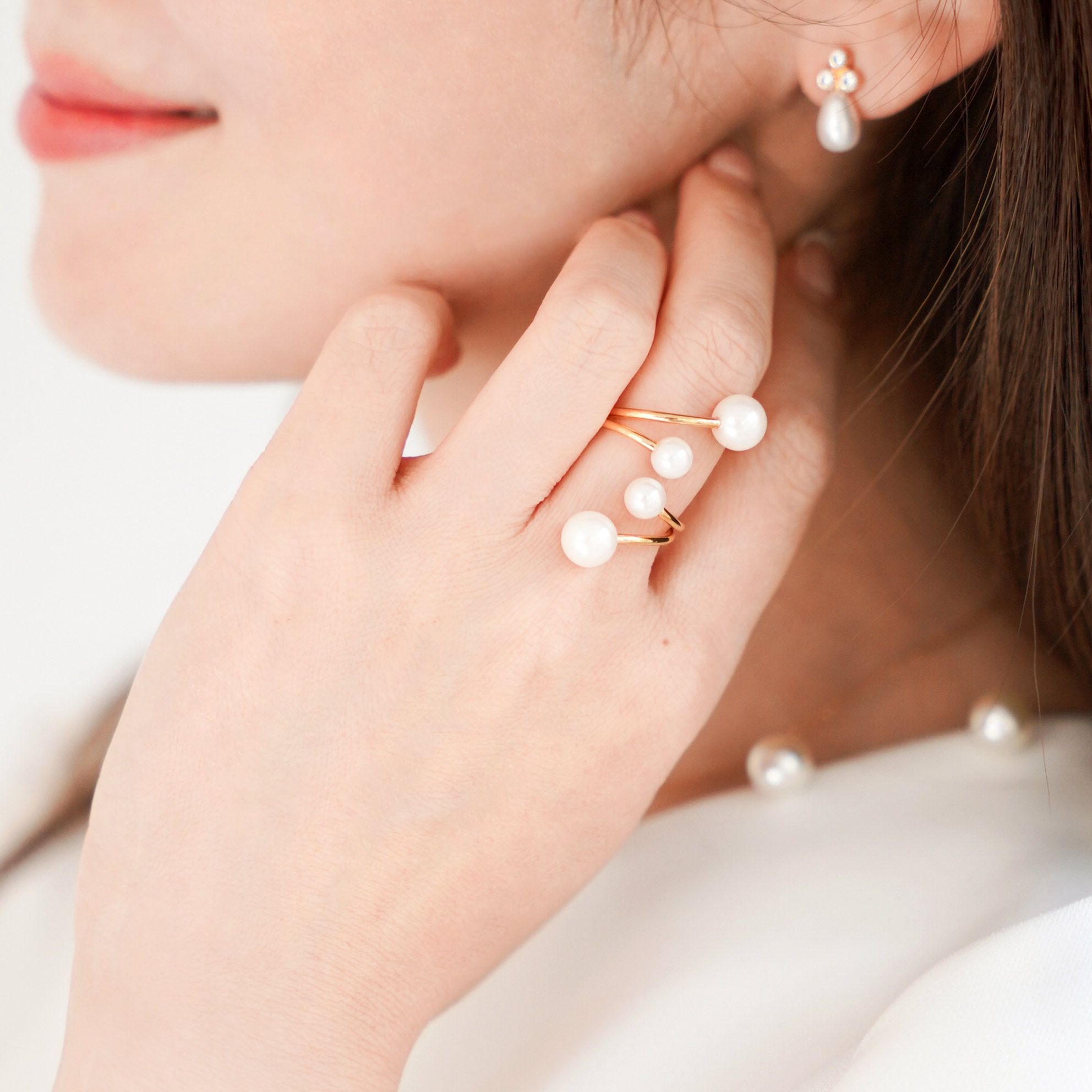 パール スパークリング リング