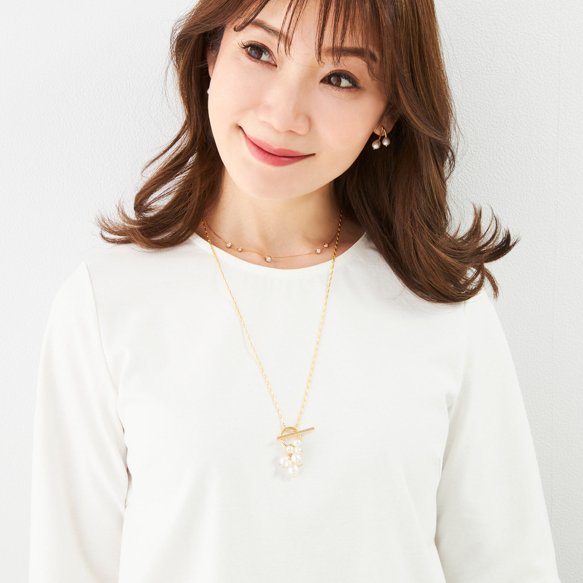 ブロッサム パール ネックレス